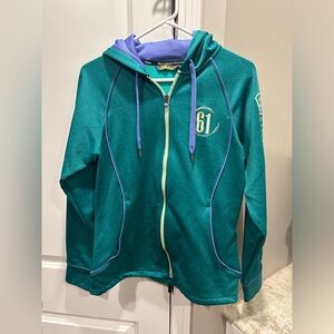 Women’s Cabelas Hoodie Full Zip Hoodie Green Medium
